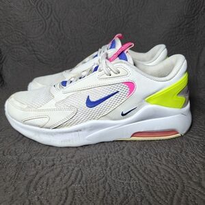 Nike Air Max Bolt AMD White Indigo Burst Pink Sneakers Women's Shoes Size 9.5